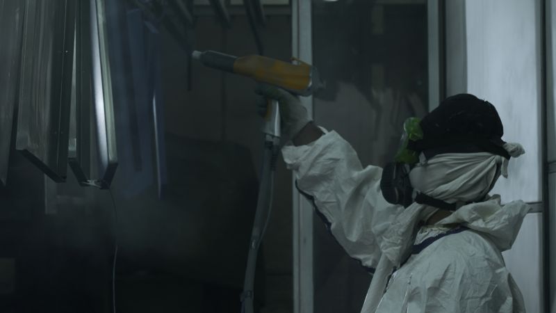 Electrostatic Metal Painting Service