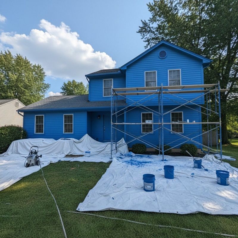 Wood Cladding Painting in Longmont, CO