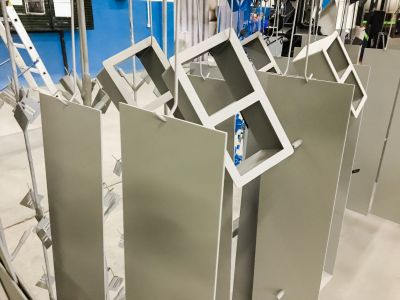 Electrostatic Metal Painting Contractors